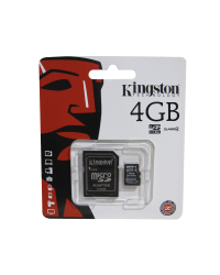 Micro SDHC 4 GB kingston Class 4